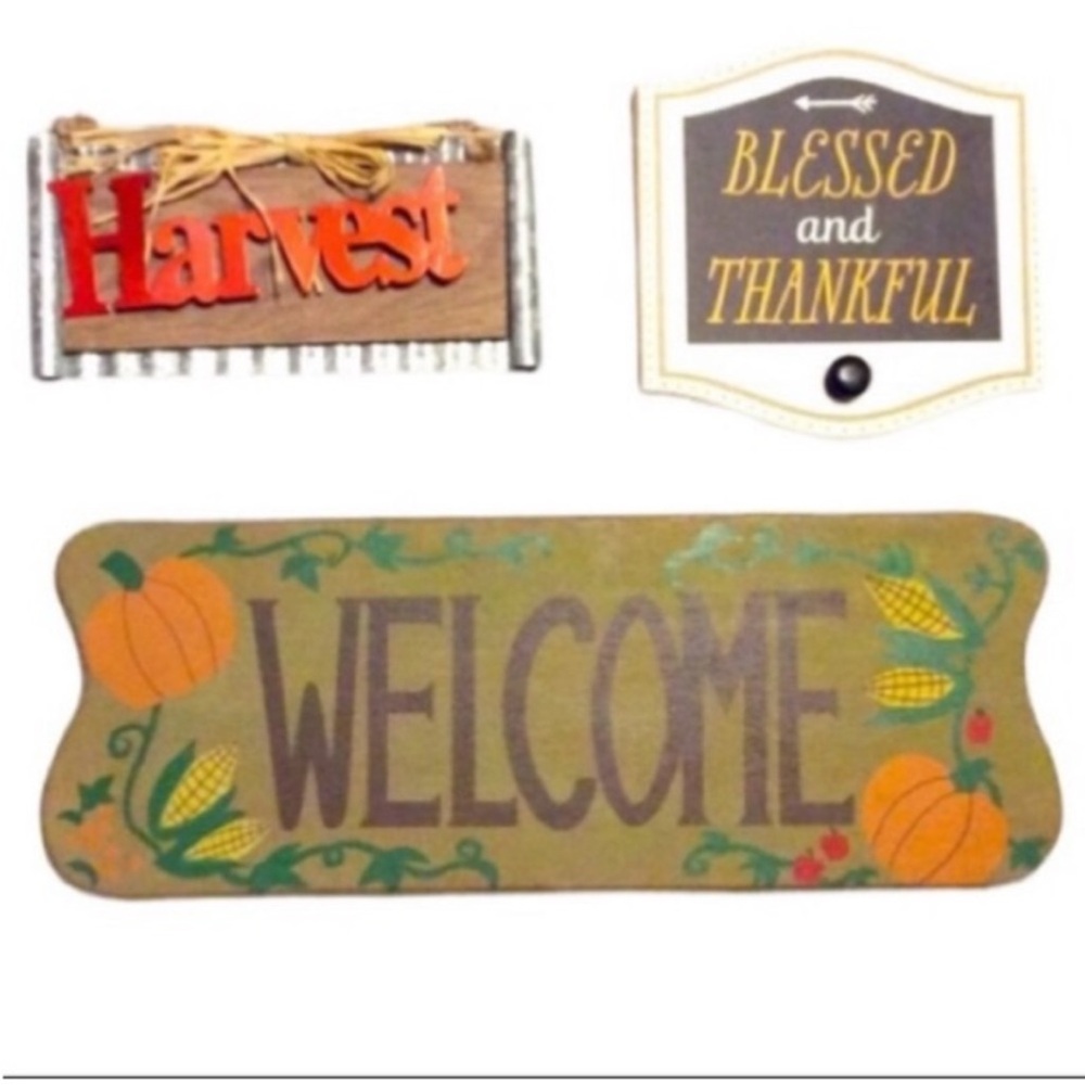 UNBRANDED Trio Of FALL Inspired Signs That CELEBRATE The AUTUMNAL Season